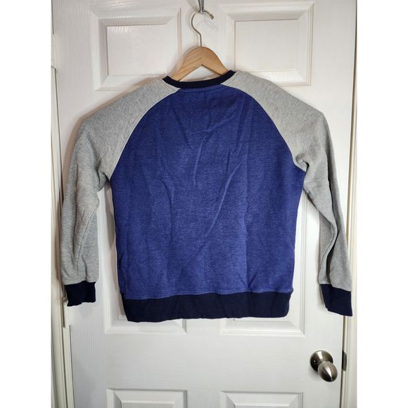 U.S. Polo Assn Blue Grey Pullover‎ Sweater Size M - Picture 3 of 6